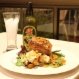 Apple & Spanish Onion Glazed Pork Belly with Mash Potato