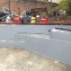 This is an Albatross pool we have added a top and bottom step. The pool is all prepared waiting for the new liner.