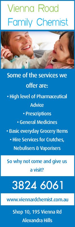 Vienna Rd Family Chemist - Promotion