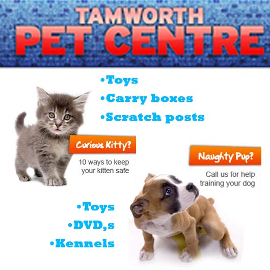 Tamworth Pet Centre - Promotion