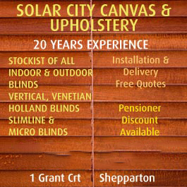 Solar City Canvas & Upholstery - Promotion
