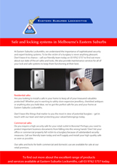 Safes