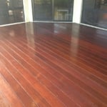 Freshly Oiled Decking