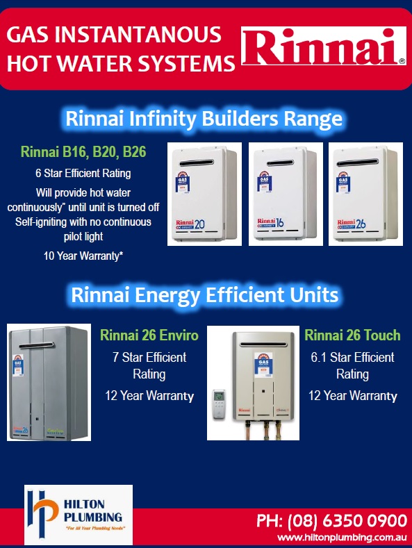 Rinnai Gas Instantaneous Systems