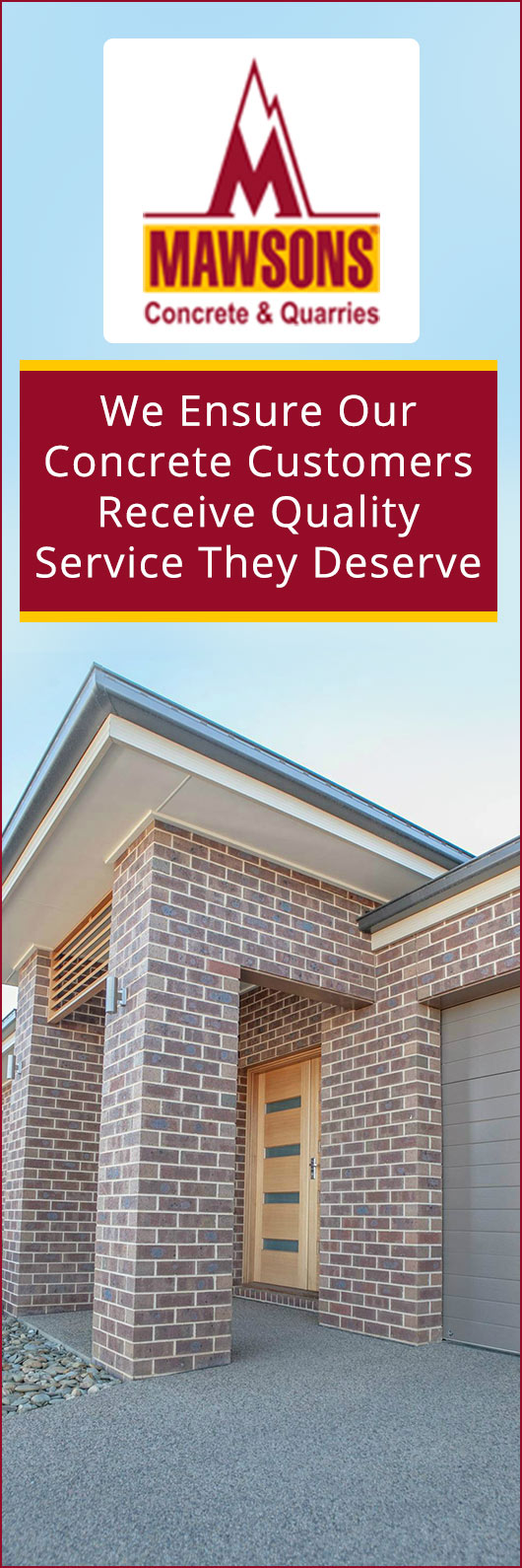 Mawsons Concrete - Promotion
