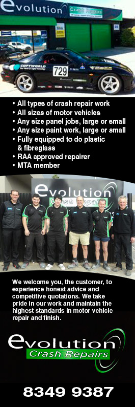 Evolution Crash Repairs - Promotion