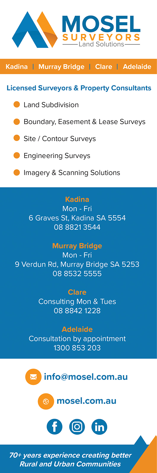 Mosel Surveyors - Promotion