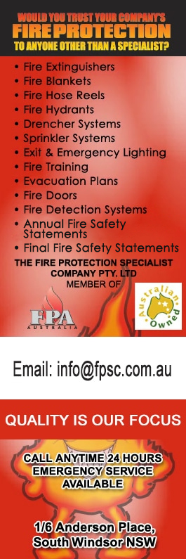 The Fire Protection Specialist Company Pty. Ltd. - Promotion