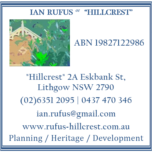 Ian Rufus of Hillcrest - Promotion