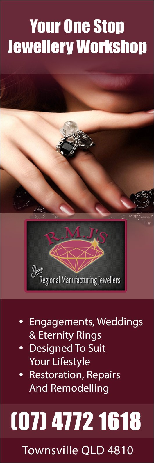 R.M.J's Your Regional Manufacturing Jewellers - Promotion