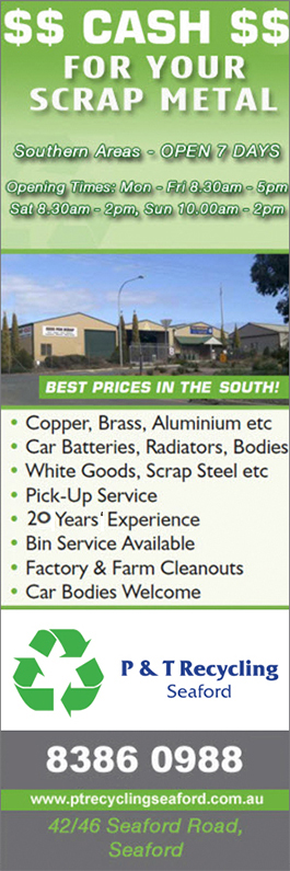 P & T Recycling Seaford - Promotion