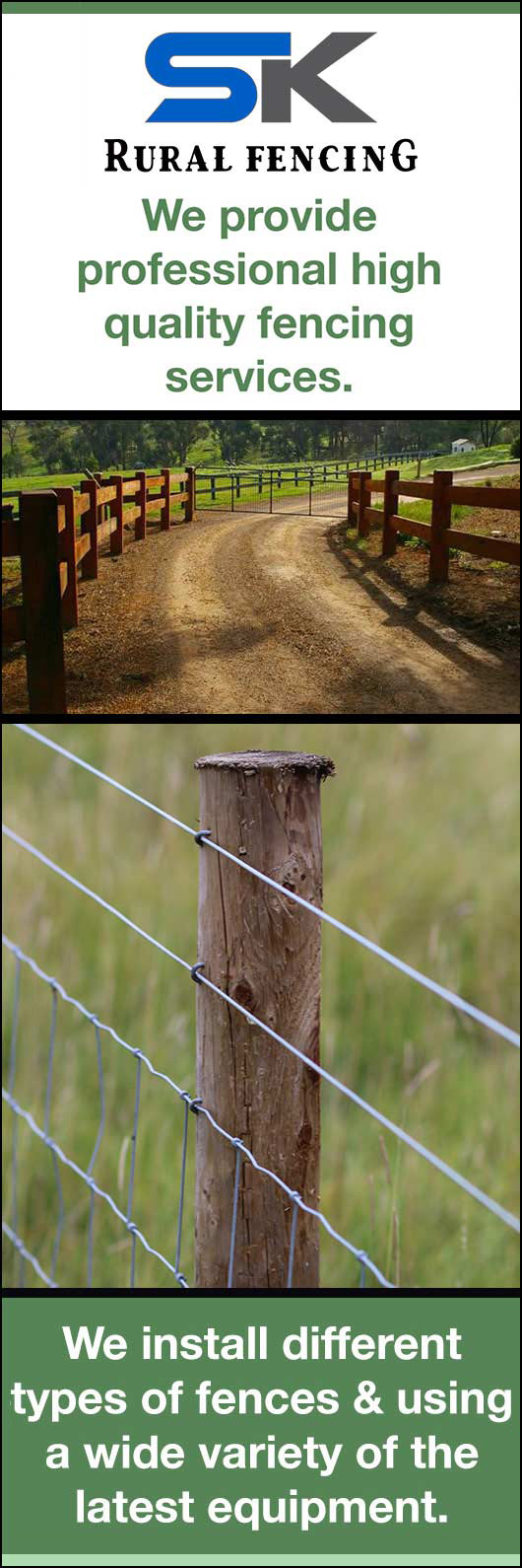 SK Rural Fencing - Promotion