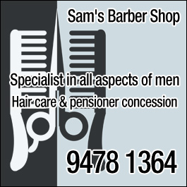 Sam's Barber Shop - Promotion