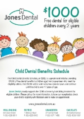 Child Dental Benefits Schedule