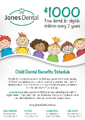 Child Dental Benefits Schedule