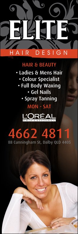 Elite Hair Design - Promotion
