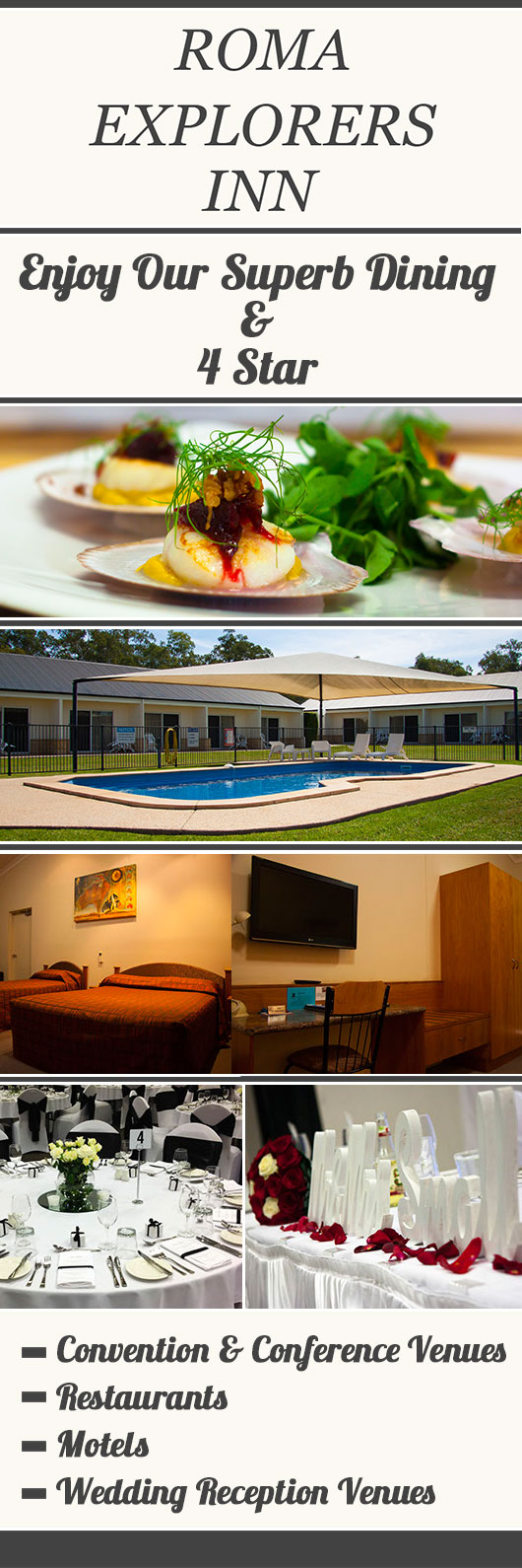 Roma Explorers Inn & Function Centre - Promotion