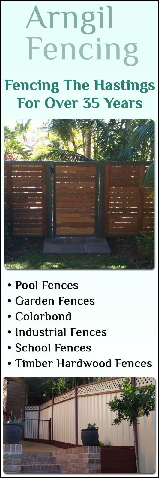 Arngil Fencing Fencing Contractor 213 Kennedy Dr, Port Macquarie NSW