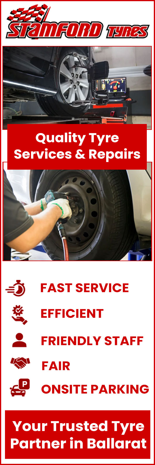 Stamford Tyres - Promotion