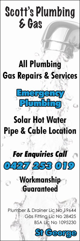 Scott's Plumbing & Gas - Promotion