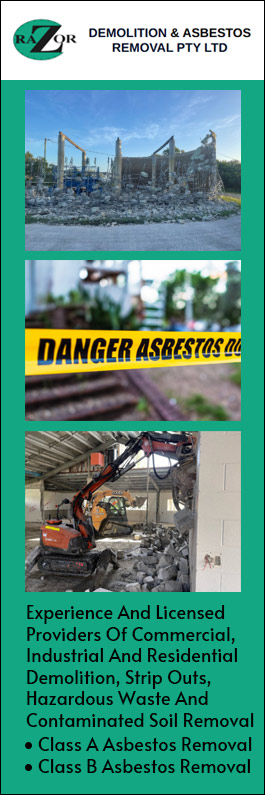 Razor Demolition & Asbestos Removal Pty Ltd - Promotion