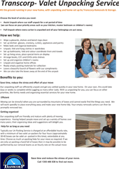 Unpacking Services