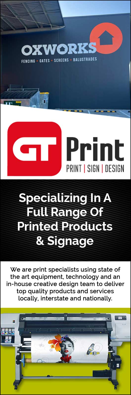 GT Print Australia - Promotion