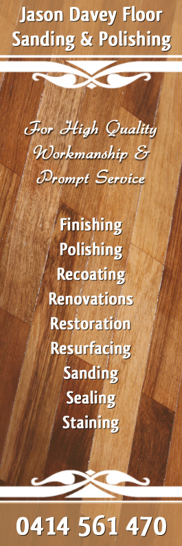 Jason Davey Floor Sanding & Polishing - Promotion