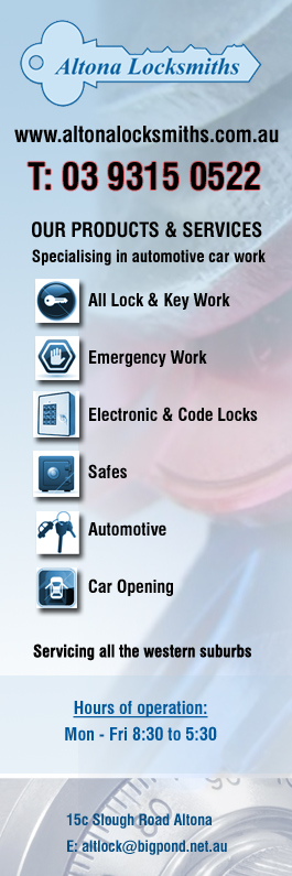 Altona Locksmiths - Promotion