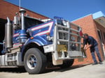 Vehikool Automotive - Kenworth Truck having Air Conditioning Repairs in the Workshop