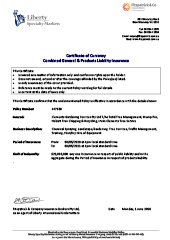 Gen & Prod Liability Insurance