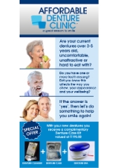 Affordable Denture  Specials