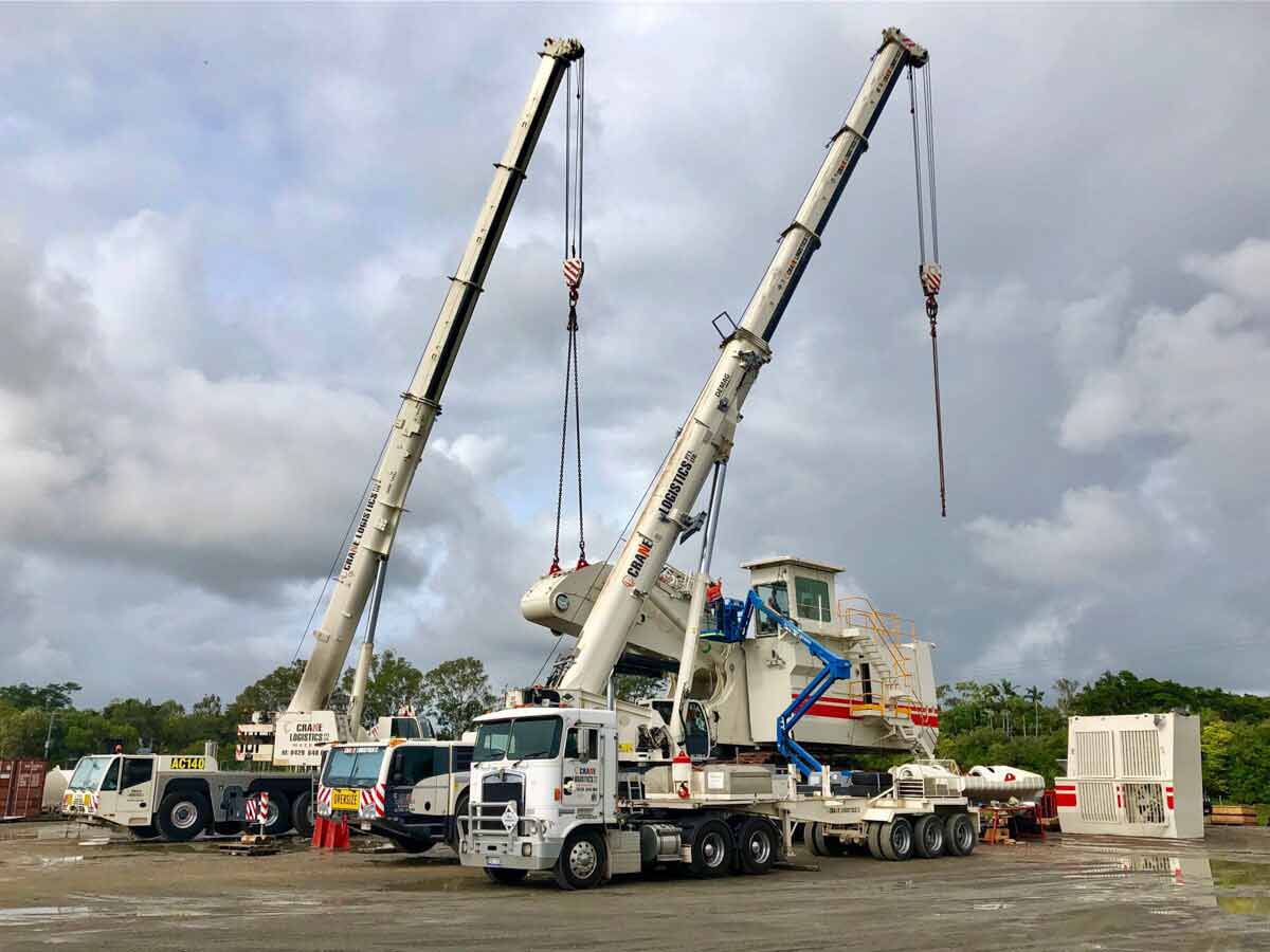 Crane Logistics Pty Ltd Crane Hire 25 Caterpillar Dr, Paget QLD 4740