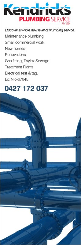 Kendrick's Plumbing Service Pty Ltd - Promotion