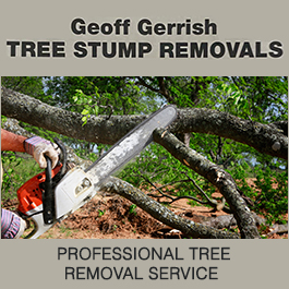 Geoff Gerrish Tree Stump Removals - Promotion