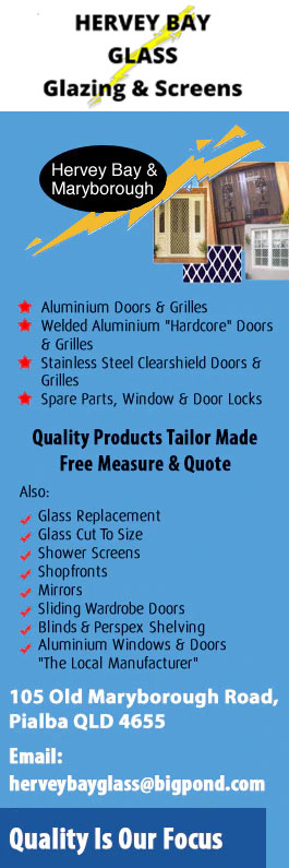 Hervey Bay Glass, Glazing & Screens - Promotion