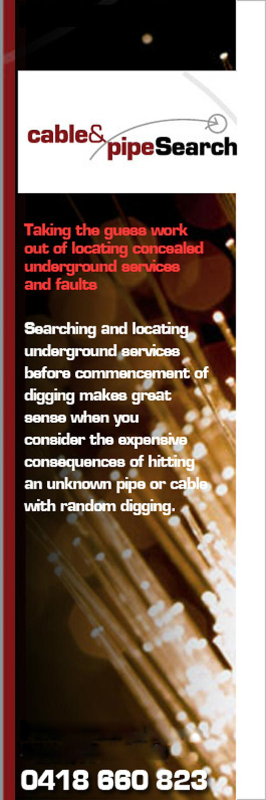 Cable & Pipe Search Underground Radar & Locators 65