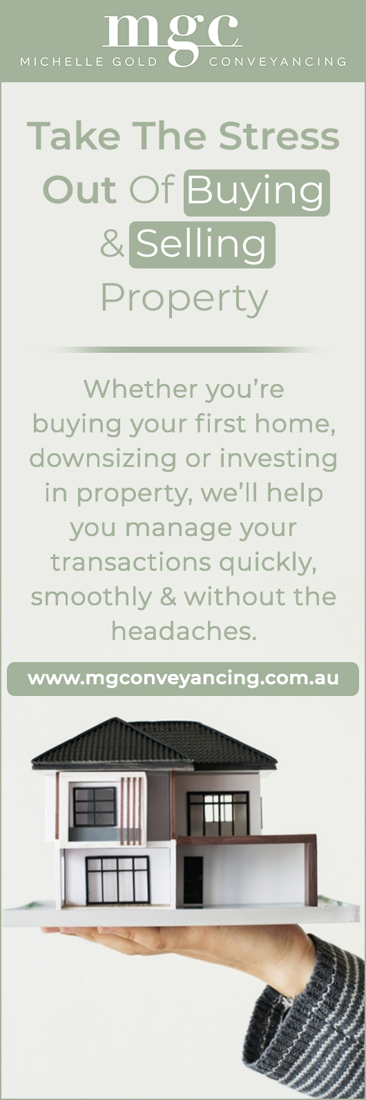 Michelle Gold Conveyancing Pty Ltd - Promotion
