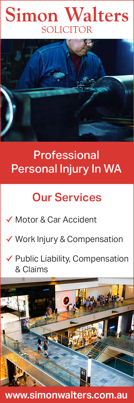 Simon Walters Solicitor - Promotion
