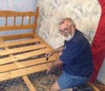 We dismantle beds, units etc. for safer traveling.