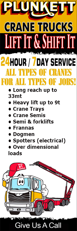 Plunkett Crane Trucks P/L - Promotion