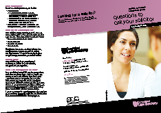 What to ask your Solicitor?