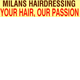 Milans Hairdressing - logo
