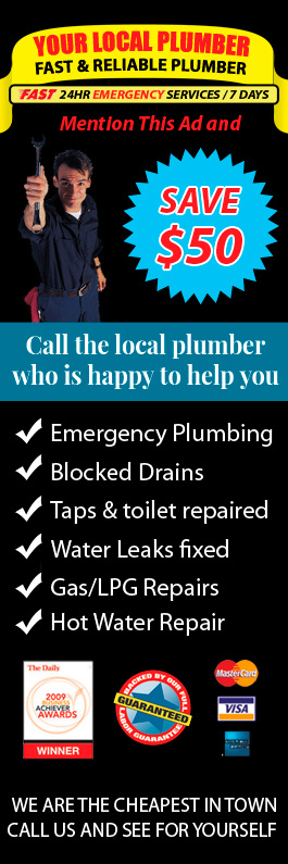 AAA Your Local Plumber - Promotion