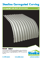 Steeline Corrugated Curving