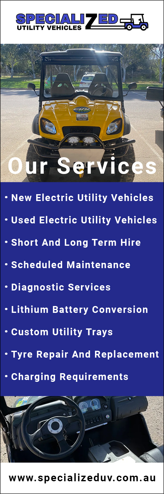 Specialized Utility Vehicles - Promotion
