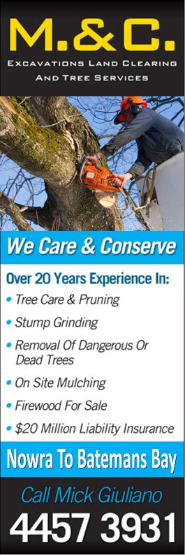 M. & C. Excavations Land Clearing And Tree Services - Promotion