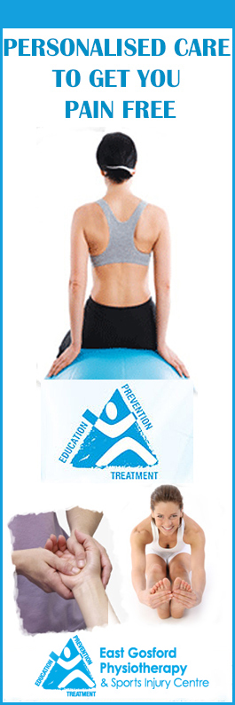 East Gosford Physiotherapy & Sports Injury Centre - Promotion