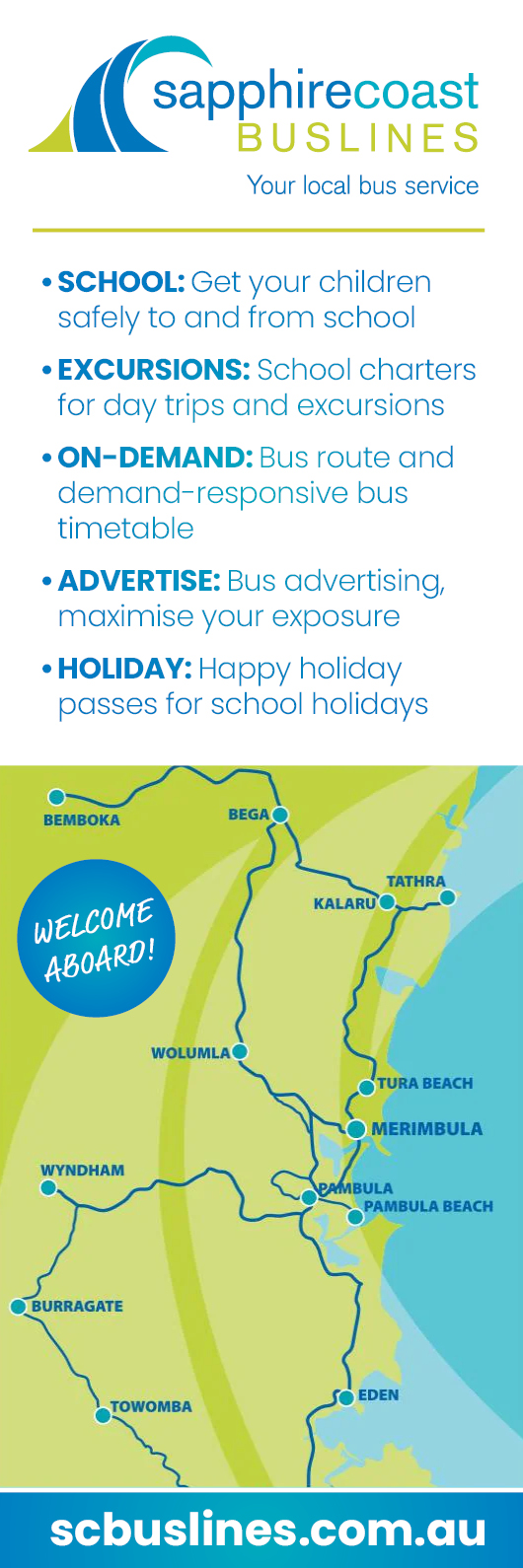 Sapphire Coast Buslines - Promotion