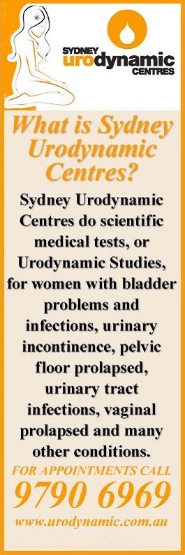 Sydney Urodynamic Centres - Promotion